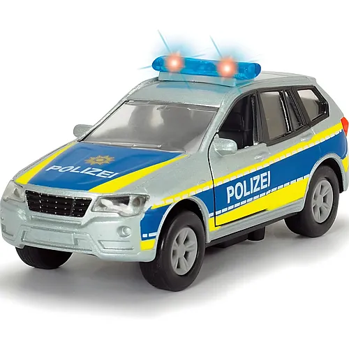 Dickie Rckzug Polizeiauto mit Licht & Sound