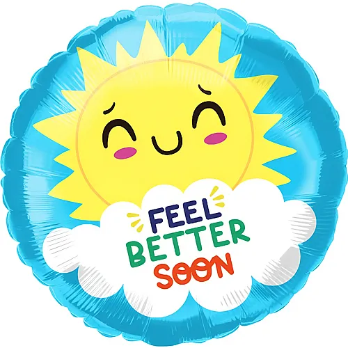 Sombo Mini-FB Feel Better Soon Folienballon