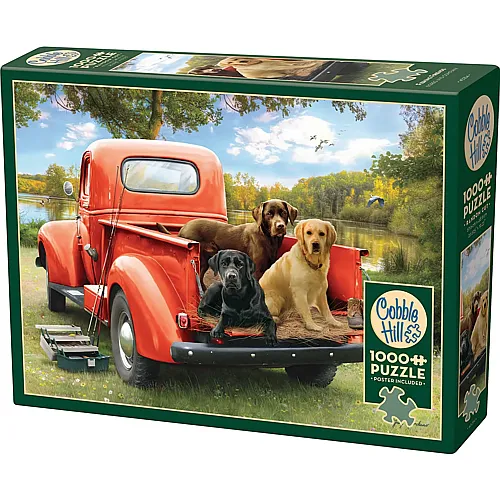 Cobble Hill Puzzle Anglerfreunde - 1000 Teile