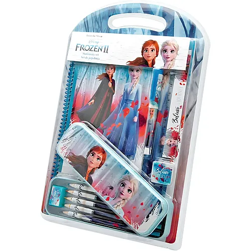 Kids Licensing Disney Frozen Schreibwaren-Set - 12 Teile
