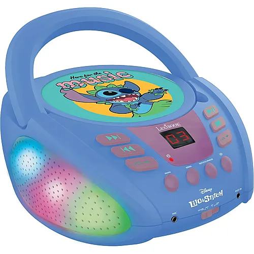 Bluetooth CD-Spieler mit Lichteffekten