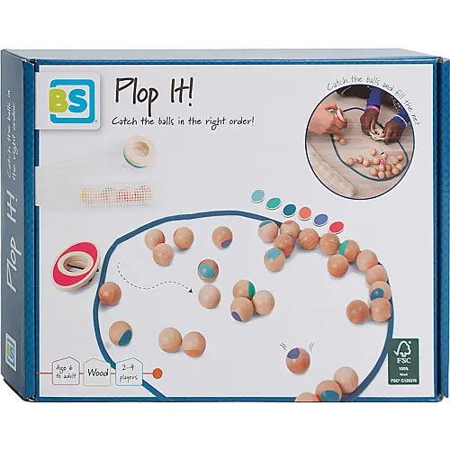 BS Toys Plop It! Holzspiel