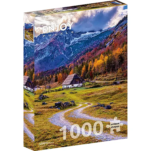Enjoy Puzzle Ferienhaus in den Bergen - 1000 Teile