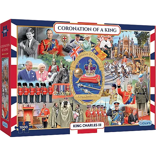 Gibsons Puzzle Coronation of a King (1000Teile)