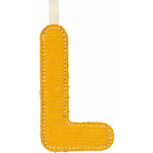 Lilliputiens Buchstabe L Glow in the Dark gelb