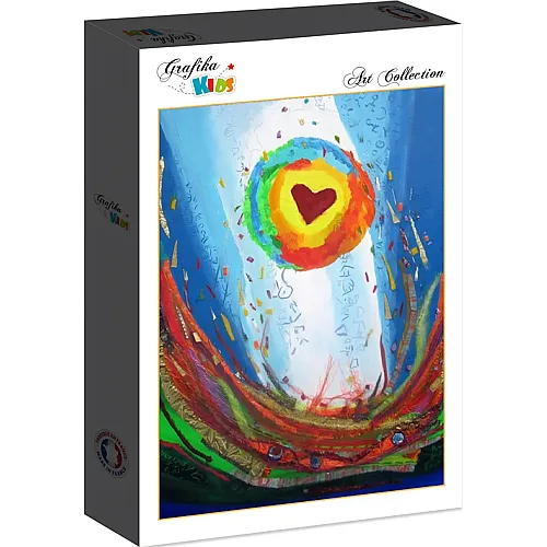 Grafika Puzzle Art Collection Anne Poir� & Patrick Guallino Grafika Kids Quand le C�ur bat - 204 Teile