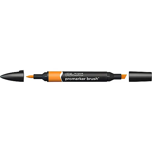 Winsor & Newton Promarker Brush mit 2 Spitzen K�rbis