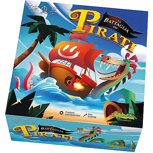 CreativaMente Spiele La battaglia dei Pirati (IT)
