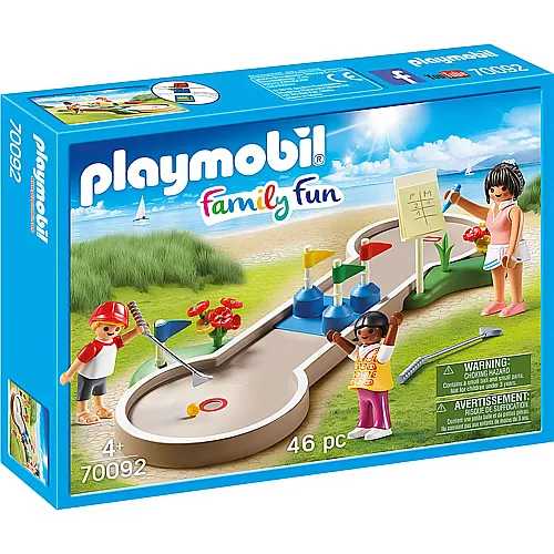 PLAYMOBIL FamilyFun Camping Minigolf (70092)