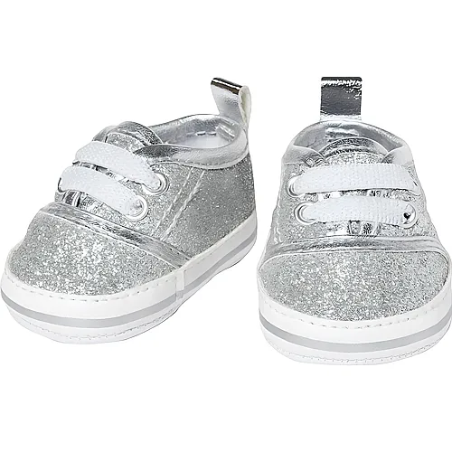 Heless Glitzer-Sneakers silber (38-45cm)