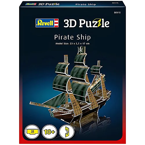 Revell Puzzle Piratenschiff Mini (24Teile)