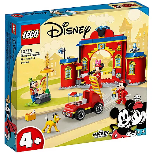 LEGO Mickey and Friends Mickey Mouse Mickys Feuerwehrstation und Feuerwehrauto 10776