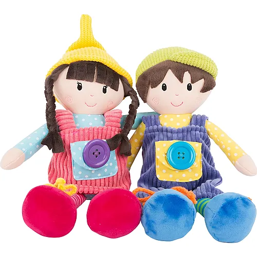 small foot Stoffpuppen Noah & Emma - 30 cm