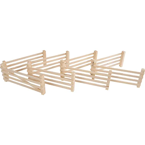 Kids Globe 8er Set Holzzune (1:24)