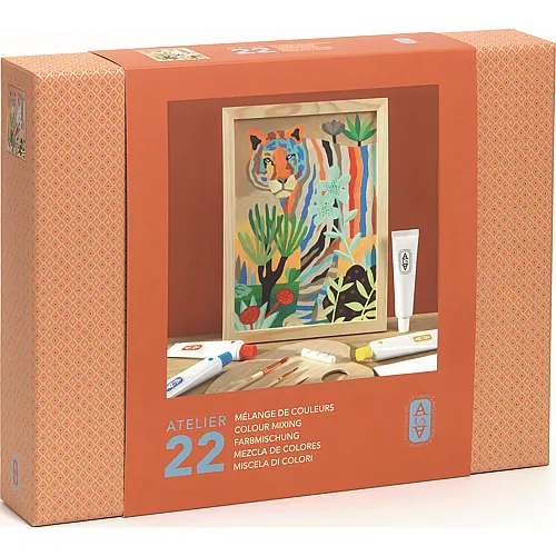 Djeco Atelier 22, Farbmischung