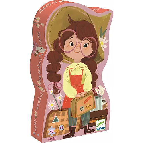Djeco Puzzle Mia's Reise 36 Teile