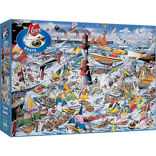 I Love Boats - 1000 Teile