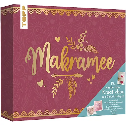 Frechverlag Topp Bastelset Makramee Kreativbox
