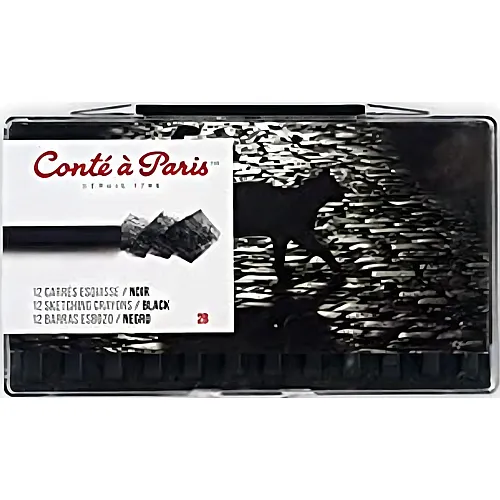 Conte A Paris Conte Carre Schwarz 2B 12er Box