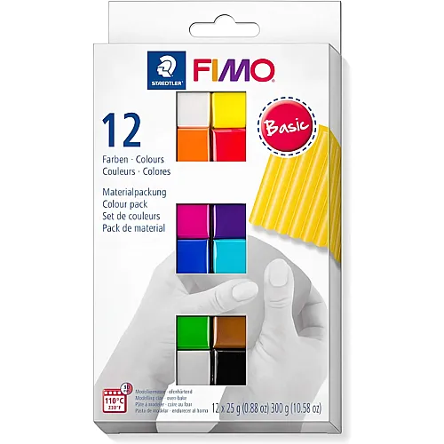 Materialpackung 12 Farben