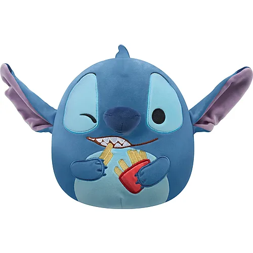 Squishmallows Pl�sch Lilo & Stitch Stitch mit Pommes - 25 cm