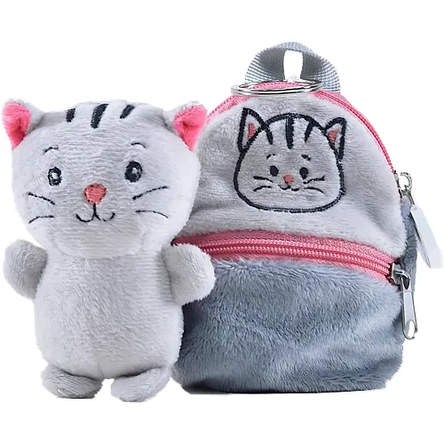 K�gler Friends2Go Pl�sch Katze Mai im Rucksack (12,5cm)