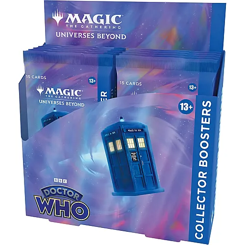 Magic The Gathering Doctor Who Collector Boosters - English