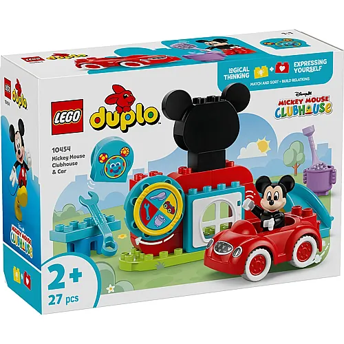 LEGO DUPLO Mickys Clubhaus und Auto (10454)