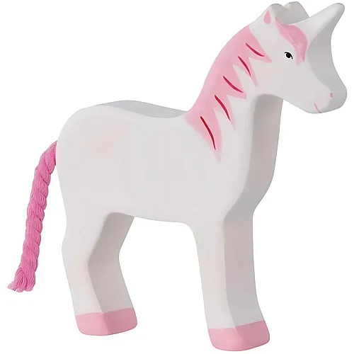 Holztiger Einhorn