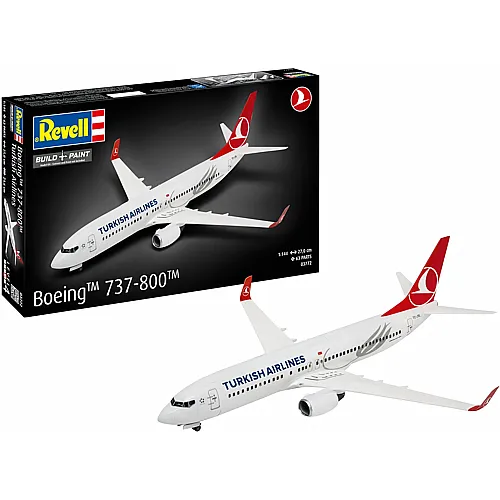 Revell Modellbausatz - Boeing 737-800 Turkish Airlines 1:144 - 63 Teile.