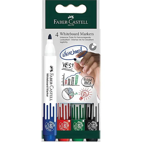 Faber-Castell Marker Whiteboard W20 Set