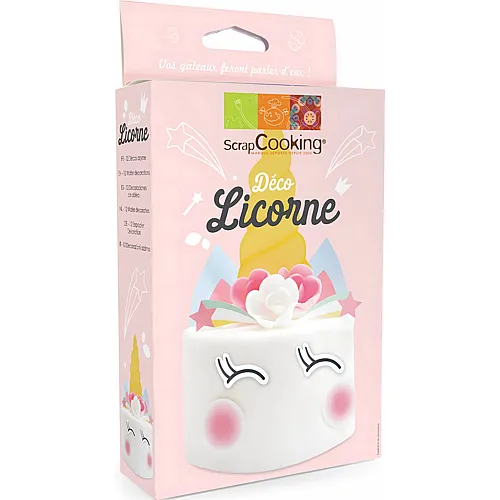 ScrapCooking Einhorn - 15 Teile