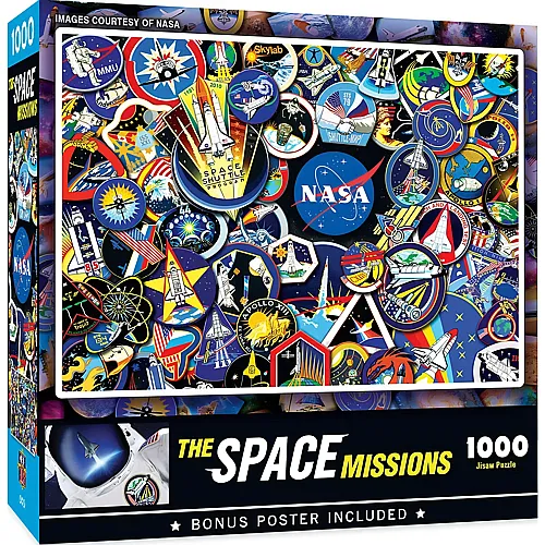 Master Pieces Puzzle NASA - The Space Missions (1000Teile)