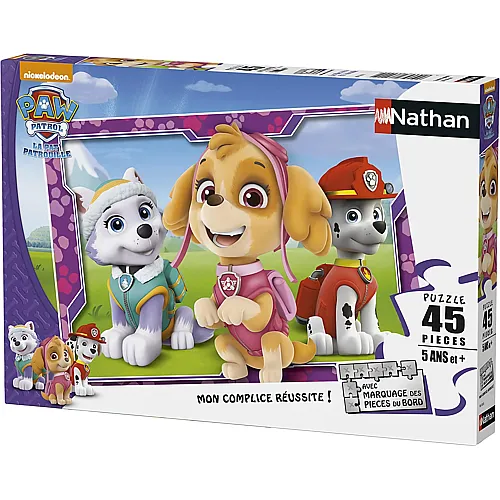 Nathan Puzzle Paw Patrol - 45 Teile