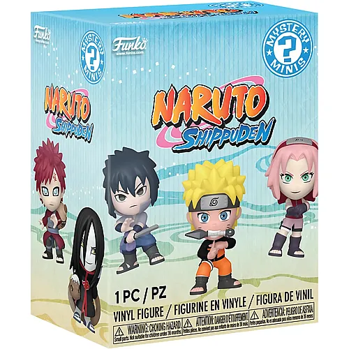 Funko Mystery Minis Naruto Blindpacks im Thekendisplay