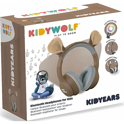 Kidywolf Kopfh�rer Bluetooth mit B�renohren