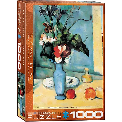 Die blaue Vase von Cezanne - 1000 Teile