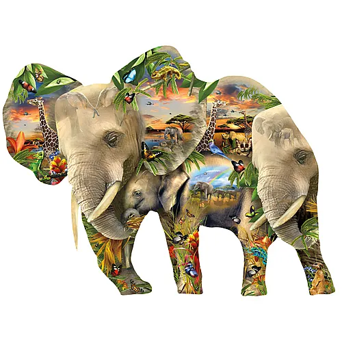 SunsOut Puzzle Lori Schory Ele-Phantastic - 1000 Teile