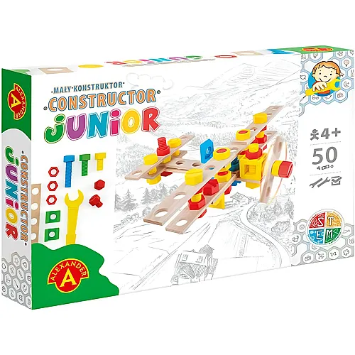 Junior Flugzeug Bauset 50Teile