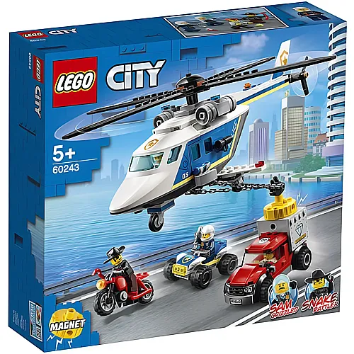 LEGO City Verfolgungsjagd mit dem Polizeihubschrauber (60243)