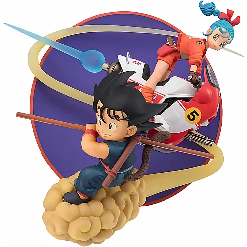 Tamashii Nations Figur Dragon Ball Son Goku & Bulma