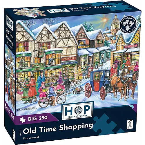 HOP - House of Puzzles Old Time Shopping (250Teile)