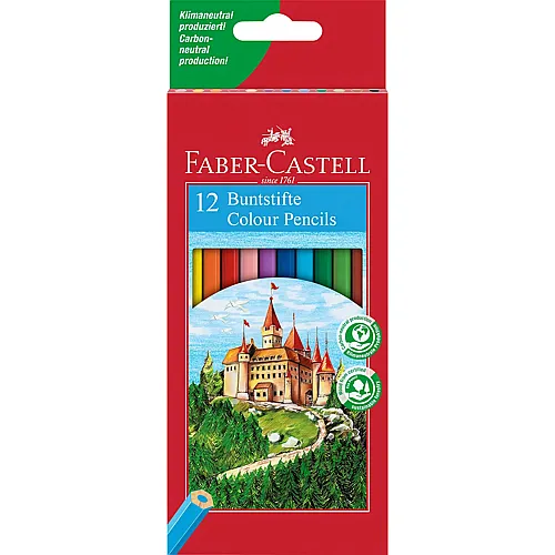 Faber-Castell Buntstifte Castle Hexagonal - 12 Teile