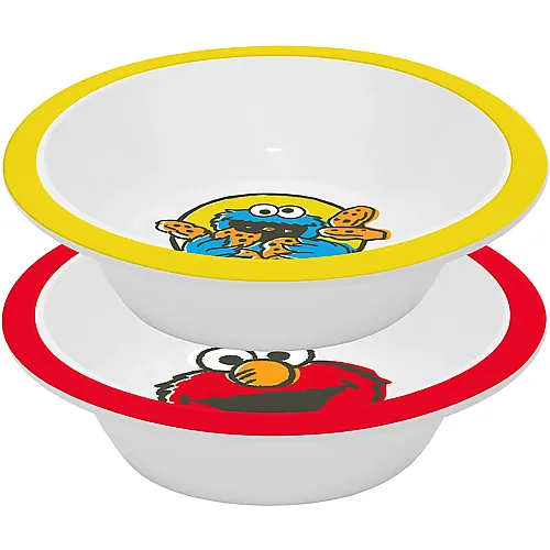 2er Set M�slischale Sesamstrasse
