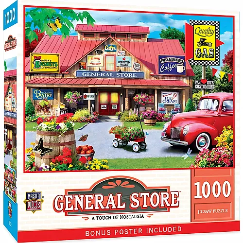 Master Pieces Puzzle General Store Ein Hauch von Nostalgie (1000Teile)