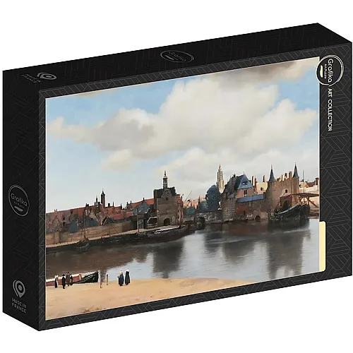 Grafika Puzzle Art Collection Johannes Vermeer View of Delft - 1000 Teile