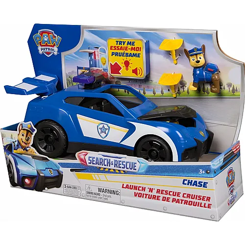 Spin Master Search & Rescue Paw Patrol Chase's Launch & Rescue Cruiser