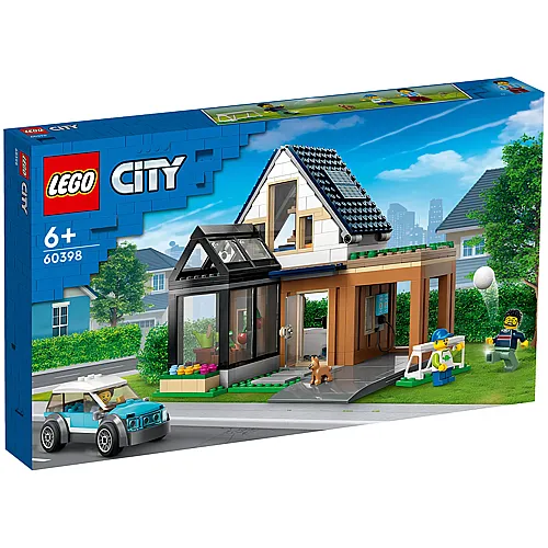 LEGO City Familienhaus mit Elektroauto (60398)