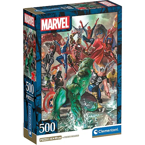 Marvel, The Avengers 500Teile