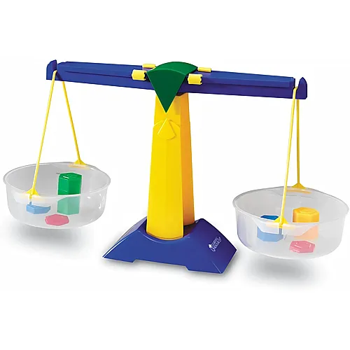 Learning Resources Balkenwaage - Lernspiel Gewichte Wiegen und Vergleichen